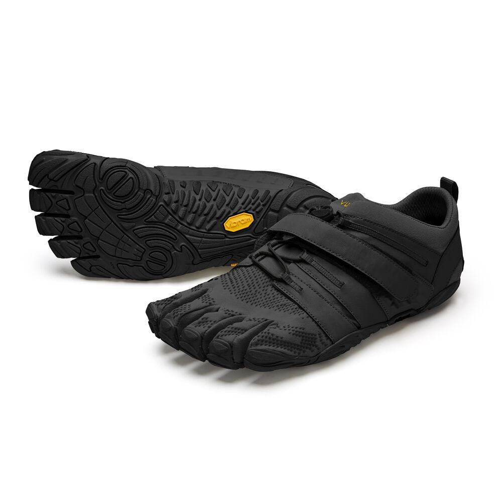 Vibram Fivefingers V-Train 2.0 Mens Training Shoes Black Australia (GQF693128)